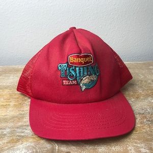 intage Banquet Family Fishing Team Snapback Hat